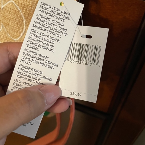 Disney Hello Summer Palm Straw Crossbody - Picture 5 of 5